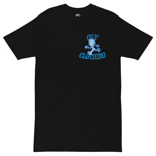 BABY BLUE RUNNING MAN TEE