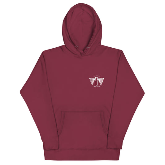 LOGO HOODIE MAROON